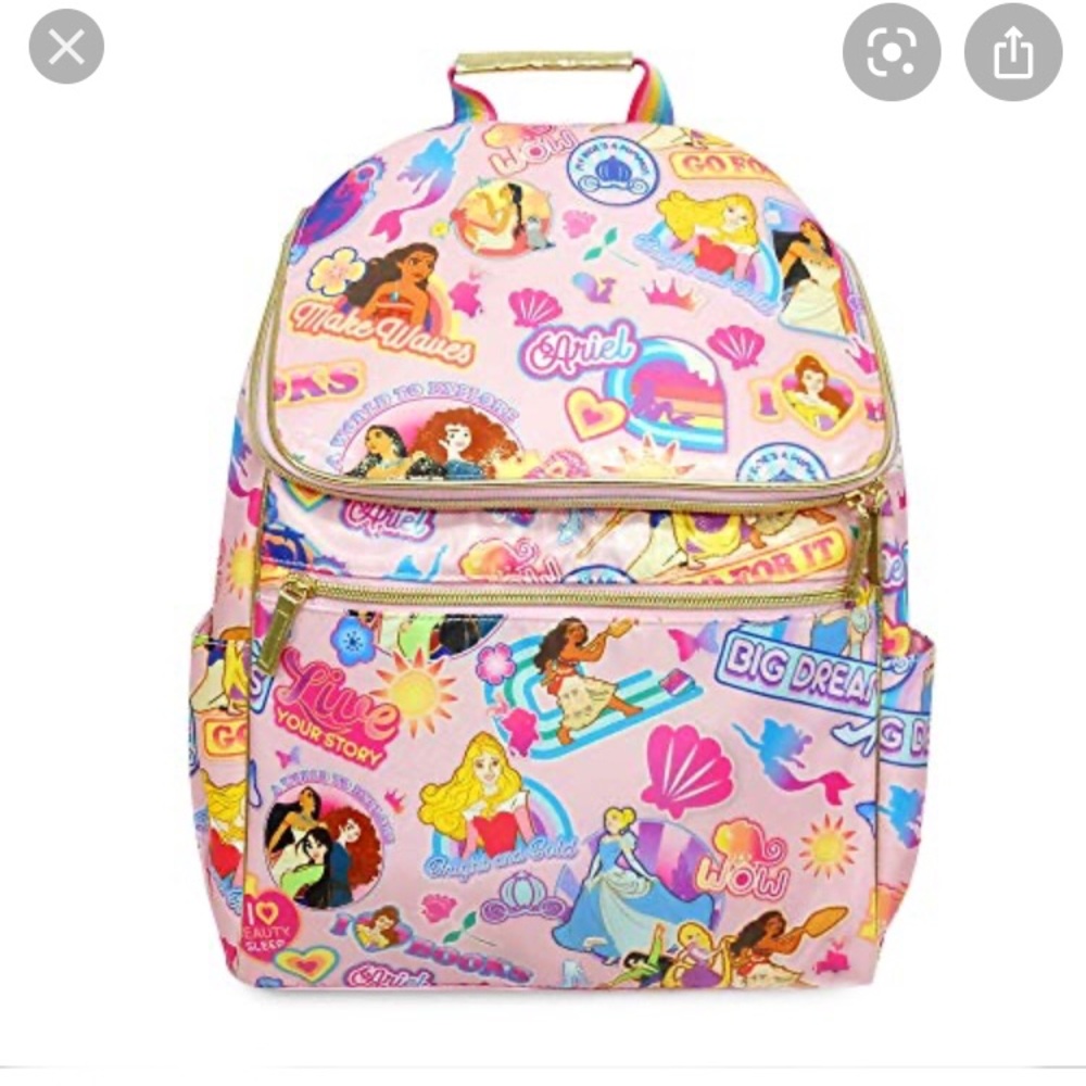 NWT Disney Princess Backpack